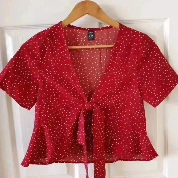 Top  POLKA DOTS XS SHORT - Picture 2 of 4